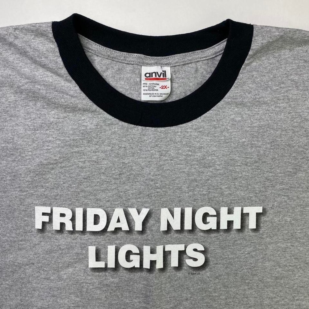 Vintage Friday Night Lights‎ movie promo ringer shirt
